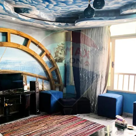 شقة فخمة فيوالبحر Luxury Panorama Sea View Alexandria Exterior photo